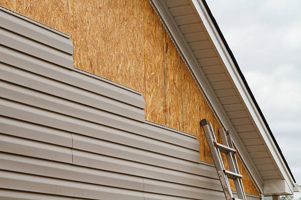 Professional Vinyl Siding technician working in Berea, SC